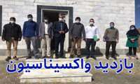بازدید از وضعیت واکسیناسیون خانه های بهداشت کلاته ابریشم و قره قانلو